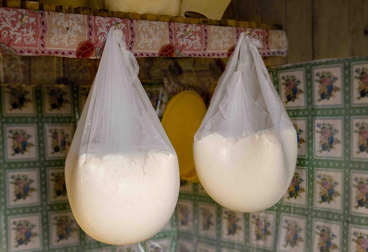 Cheese Making at Traditional Romanian Sheepfold