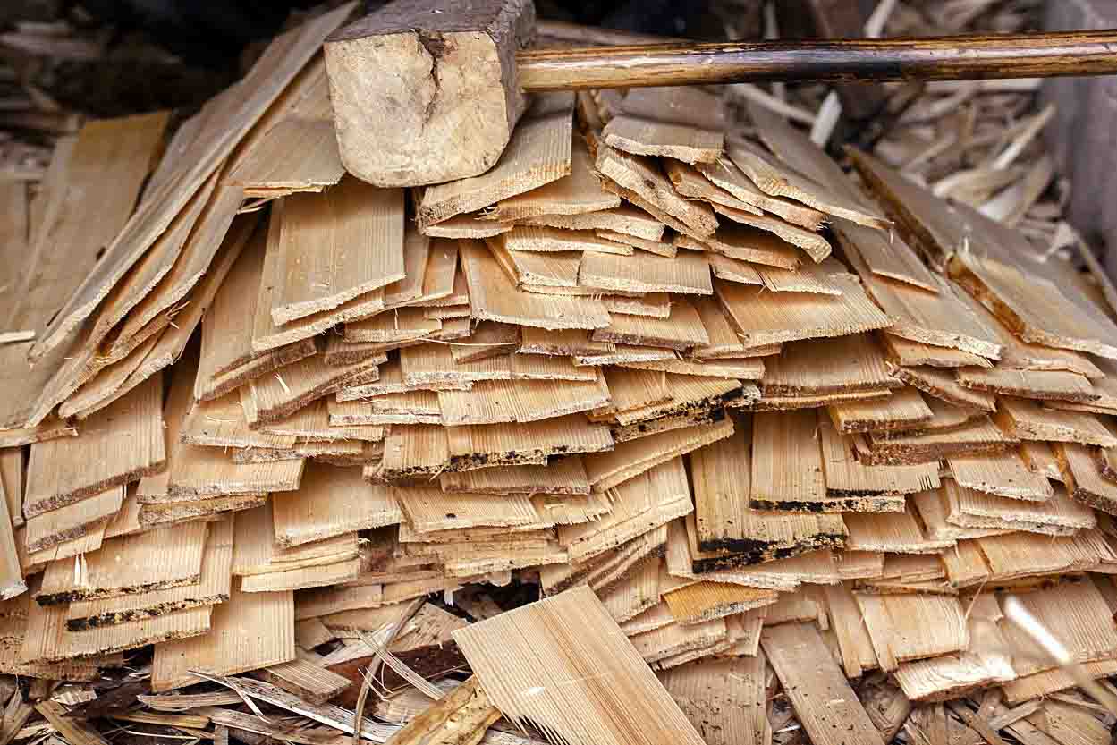 Wood Shingle Making and Installing