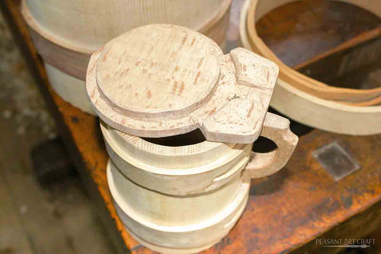 Barrel Making Wooden Tankards Butter Churns