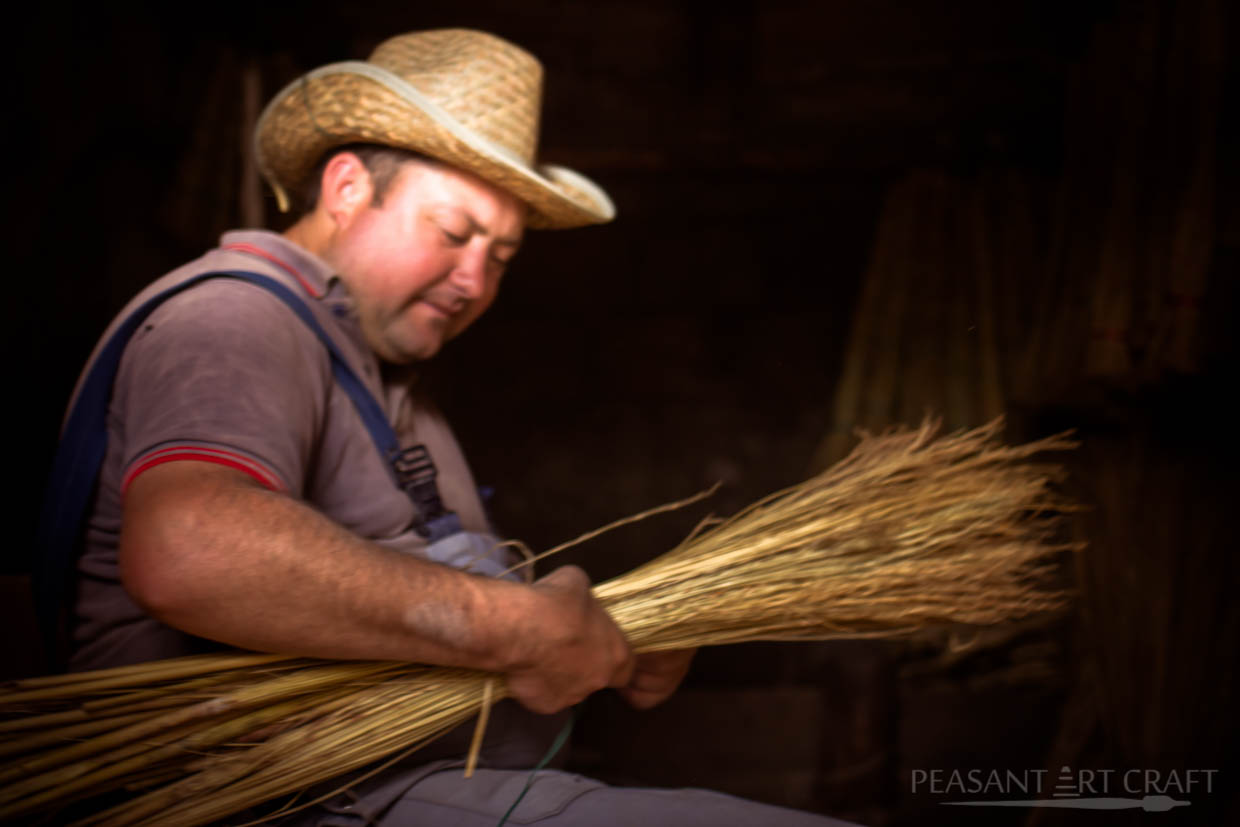Broom Making Craft by Hand Still Alive in This Romanian Village