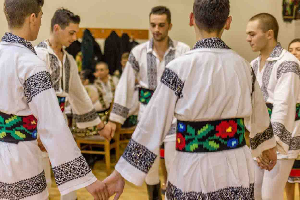 Romanian Folk Costumes at Village Festivals
