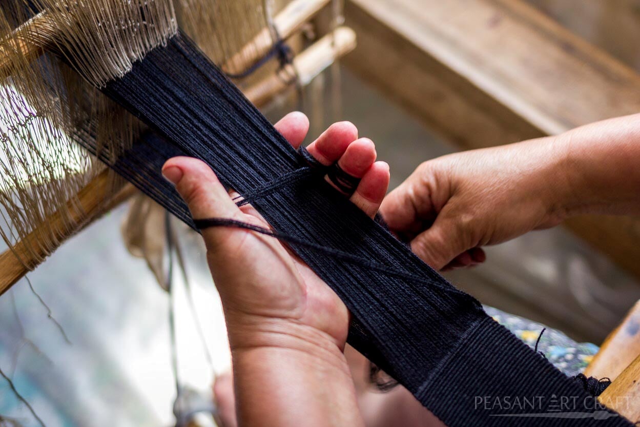 Traditional Crafts of Making Peasant Bags