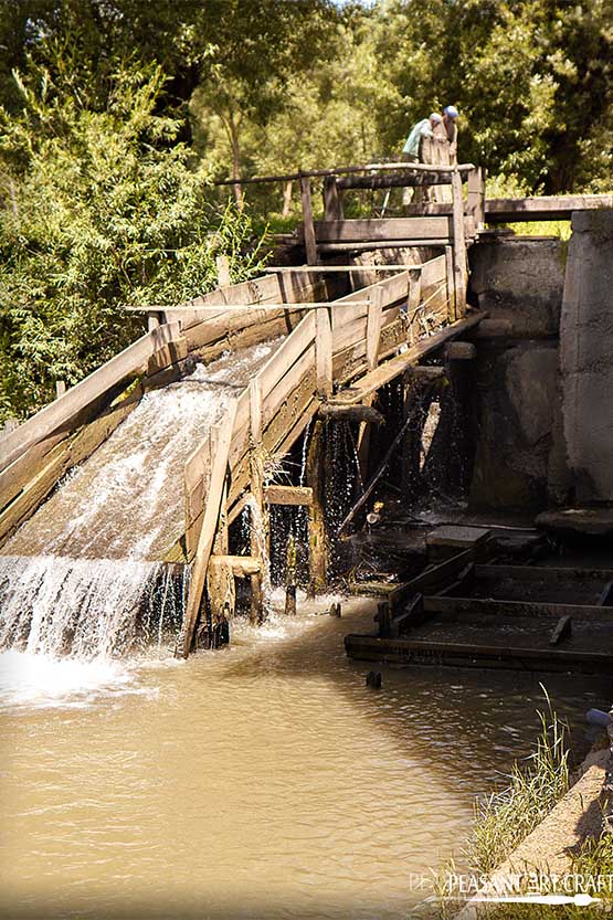 Water Mill Operates With Hydraulic Francis Turbine