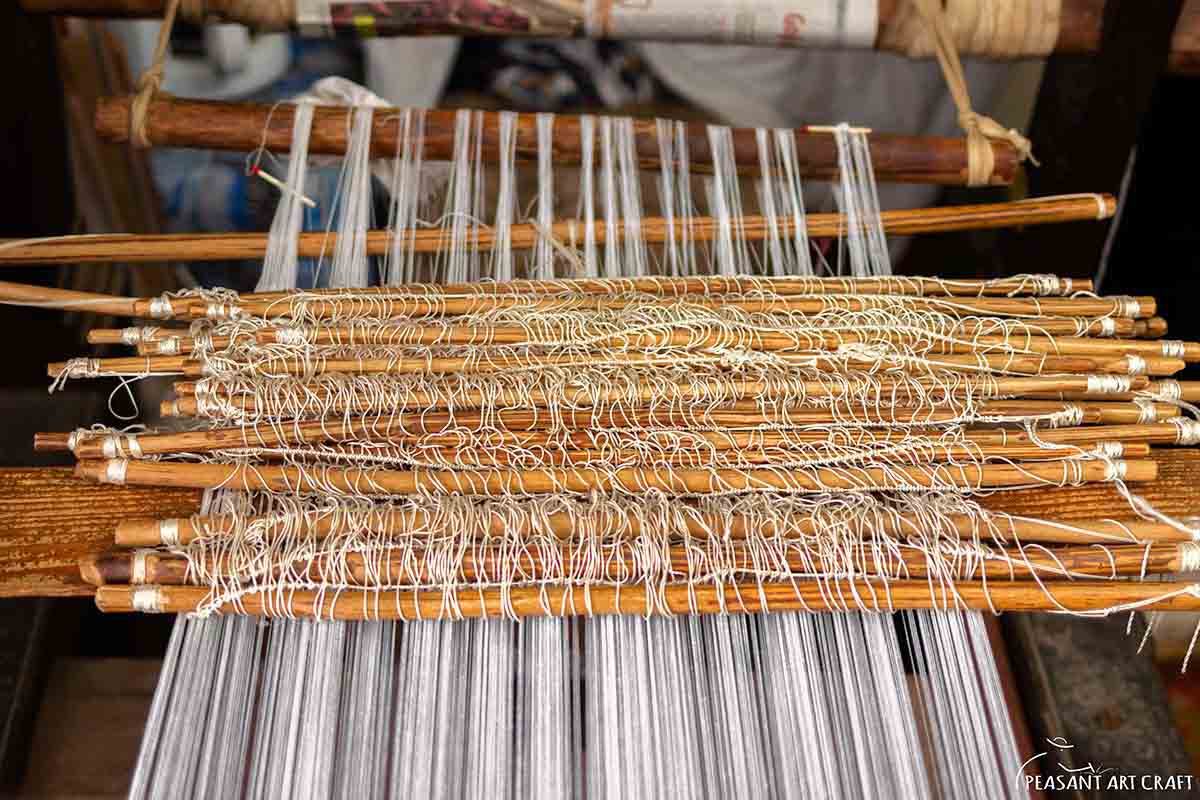 Weaving Complex Patterns With Heddle Rods and Shed Sticks