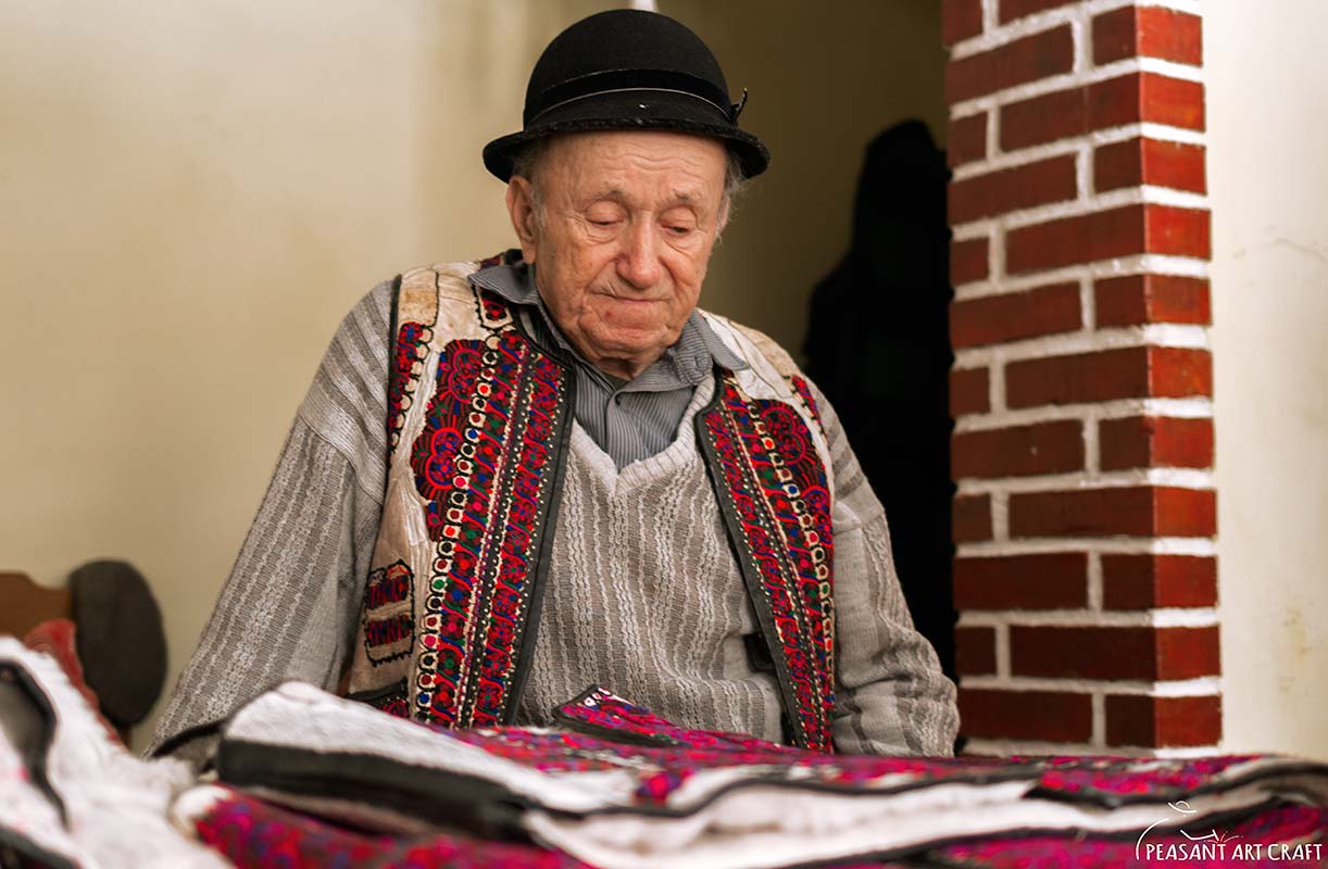 Traditional Romanian Coat Maker Dumitru Sofonea