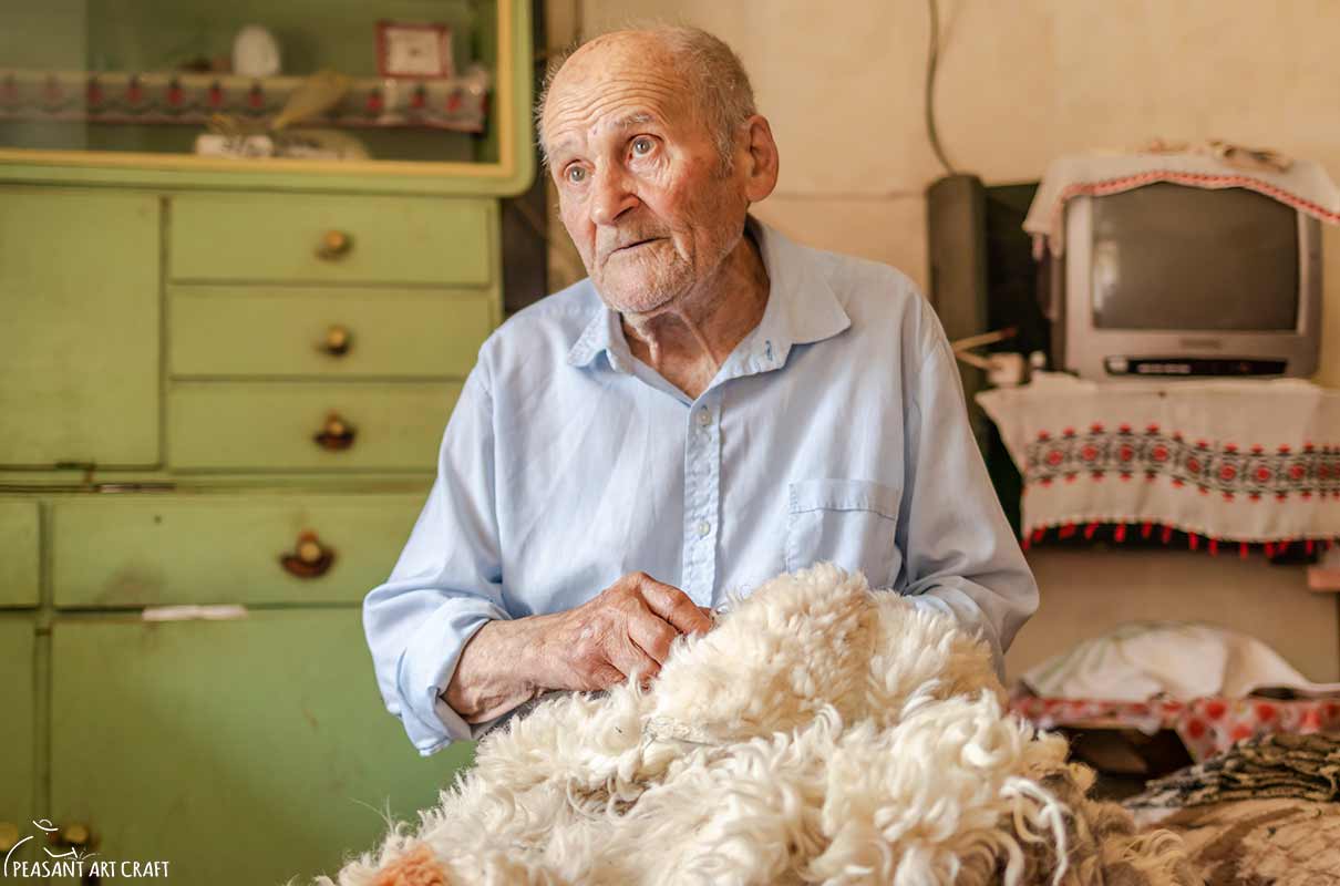 94 Years Old Romanian Furrier Living Human Treasure