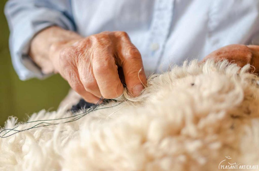 94 Years Old Romanian Furrier Living Human Treasure