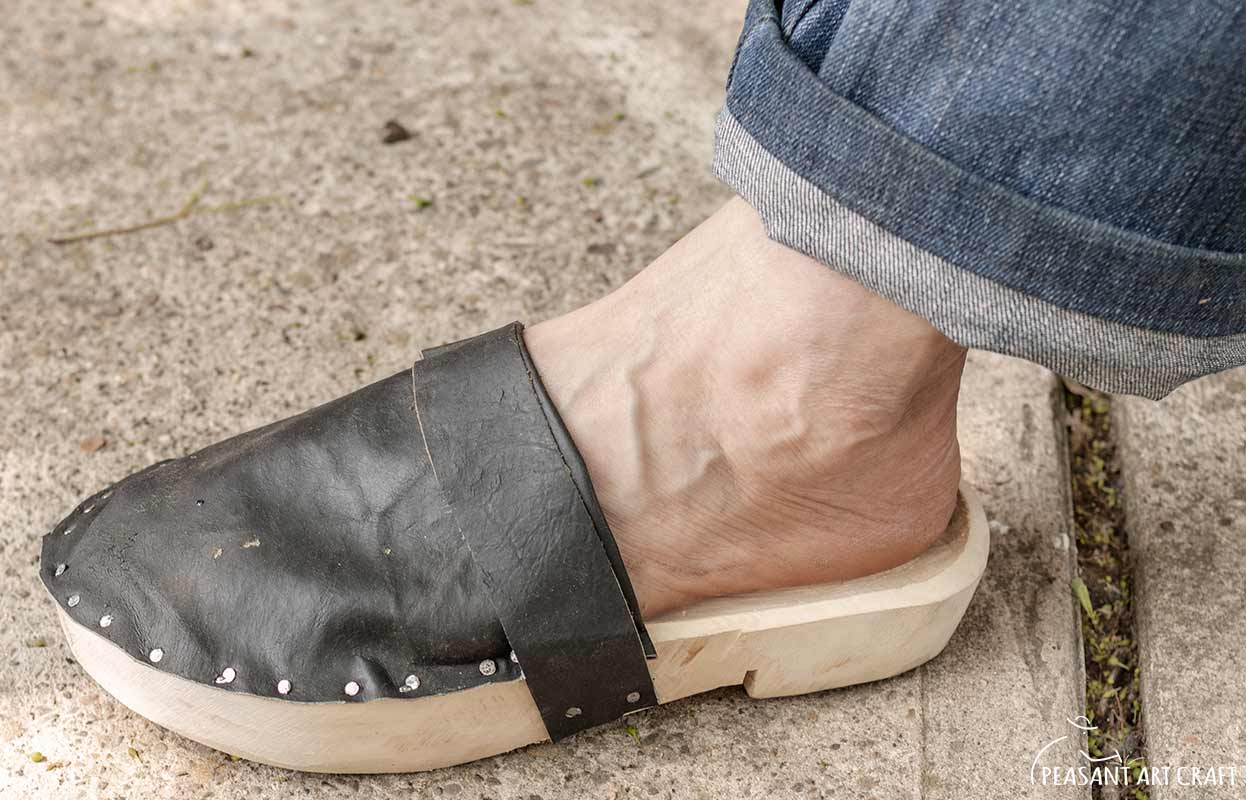 Traditional Wooden Clogs