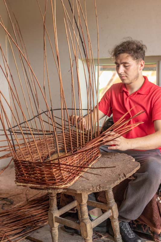 Willow Basket Making