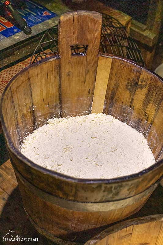 cheese recipes kneaded cheese in barrel