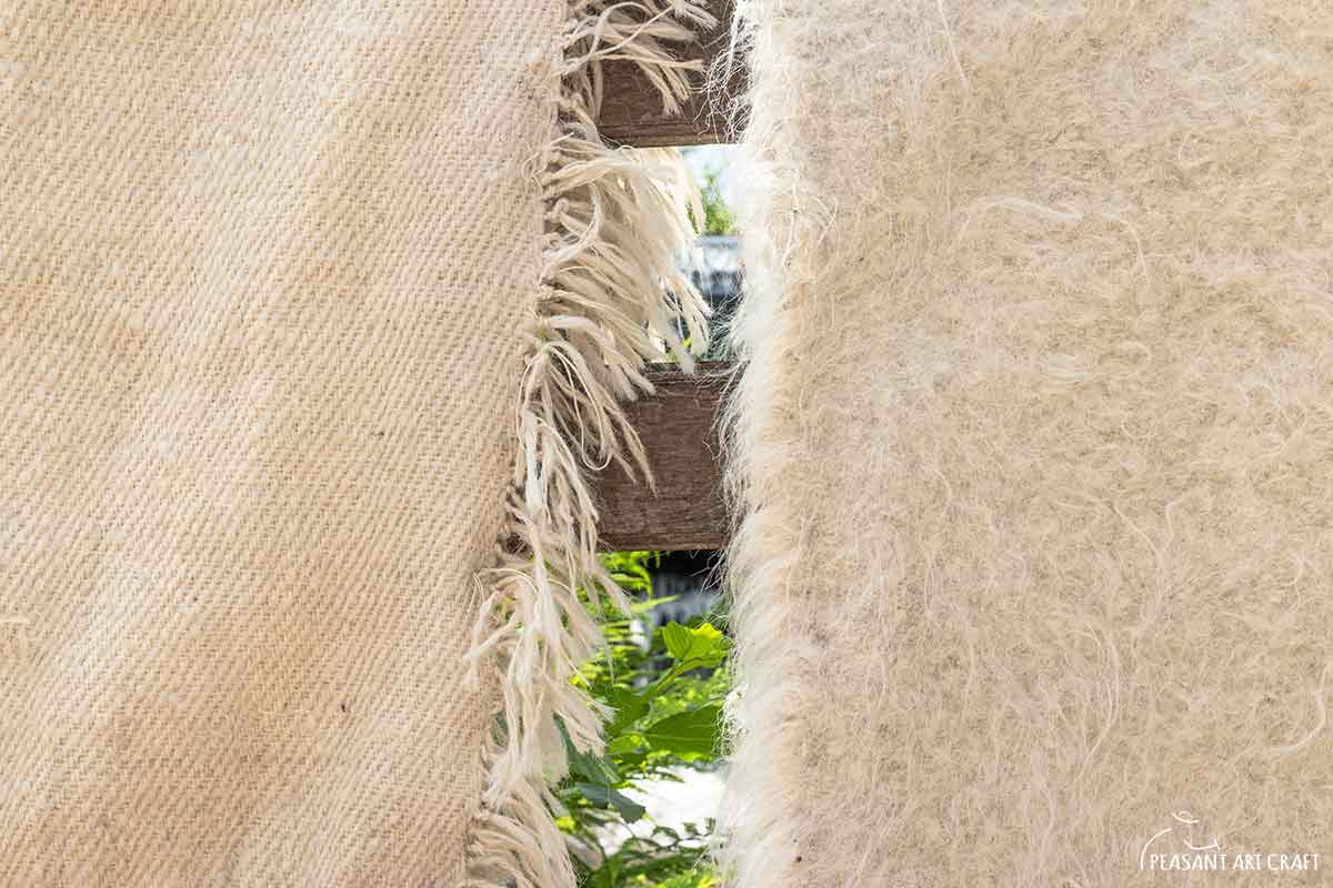 fulling wool in fulling mill Maramureș