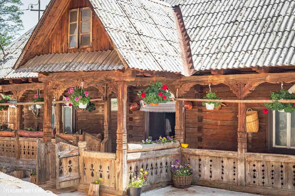 traditional house from Maramures Romania