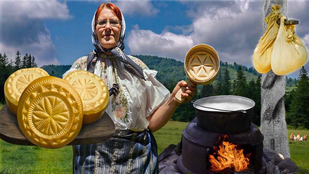 Soveja Yellow Cheese Making