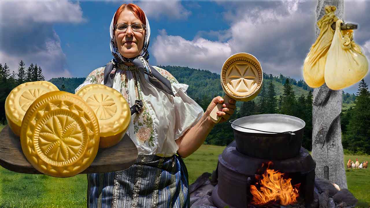 Soveja Yellow Cheese Making