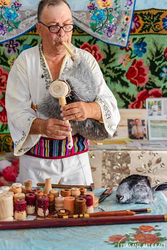 Bagpipe Making Ion Stanciu