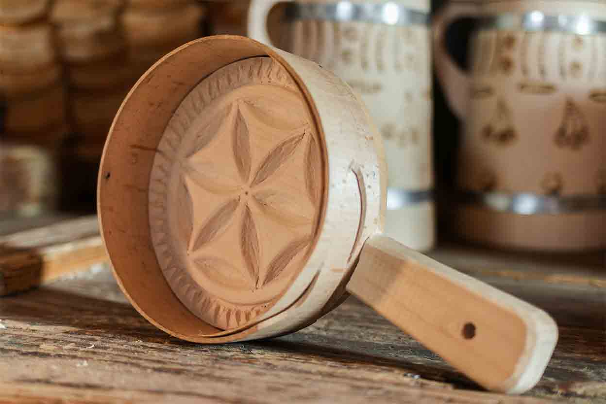Wooden Cheese Molds